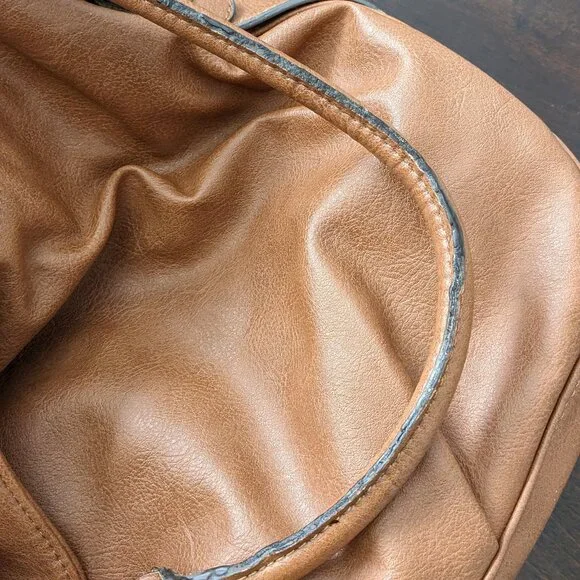 AldoWomen's Tote Satchel Bag Purse Brown .